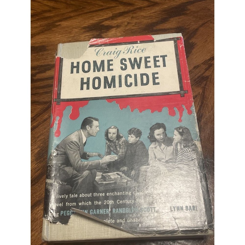 Home Sweet Homicide Craig Rice Tower Books Motion Picture Edition 1st Vint 1946